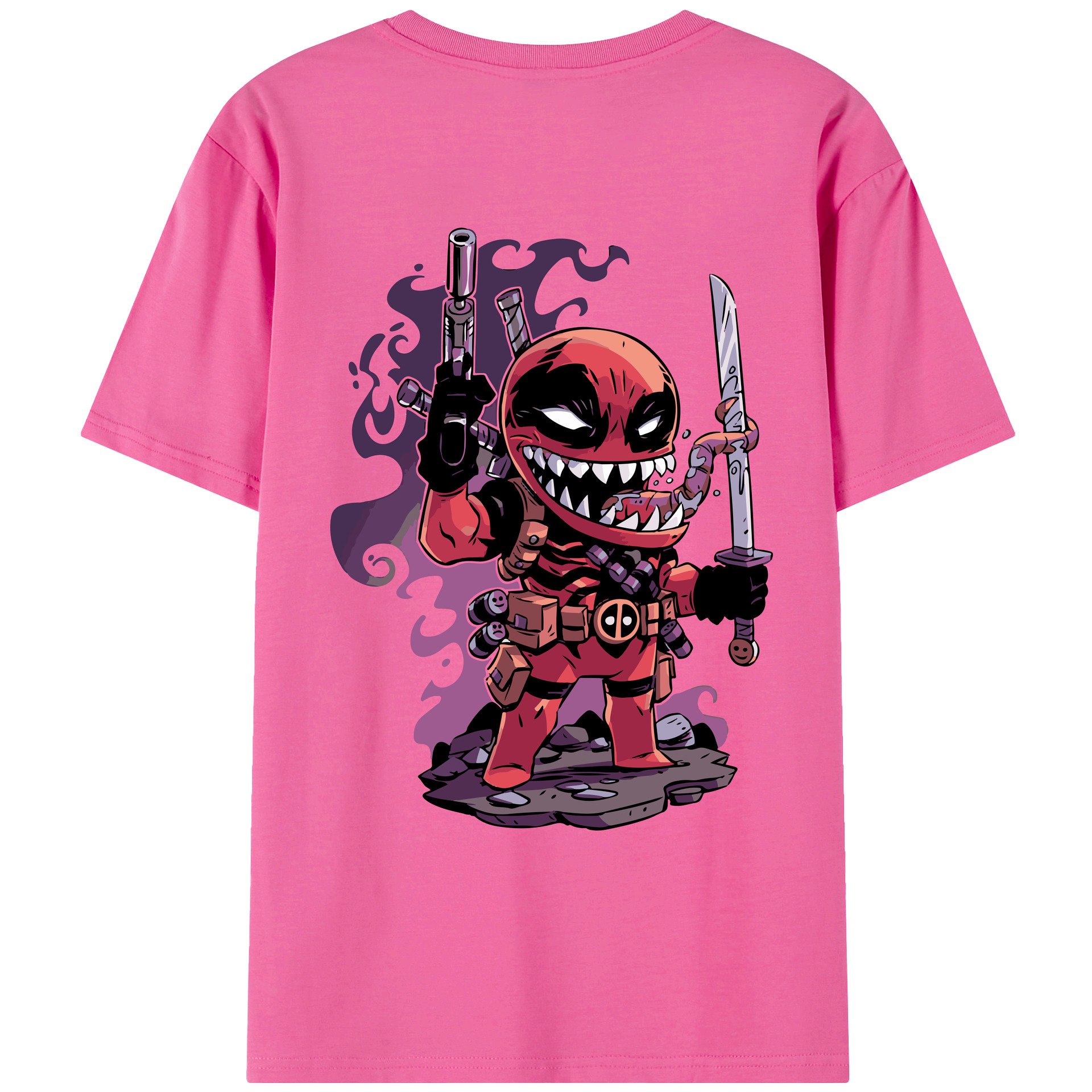 （画像用） アベンジャーズ The Avengers レディース半袖Tシャツ(バックプリント)